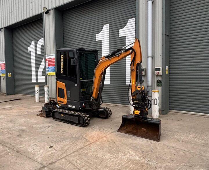 CASE CX22D Engcon