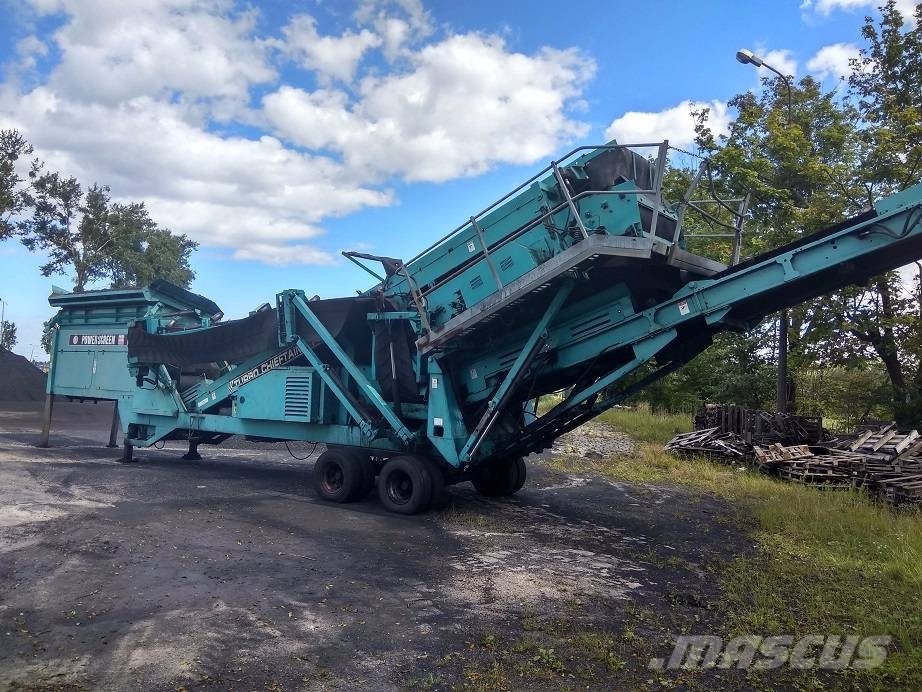 PowerScreen Chieftain 1400, 2008, Poland, Spain Used screeners
