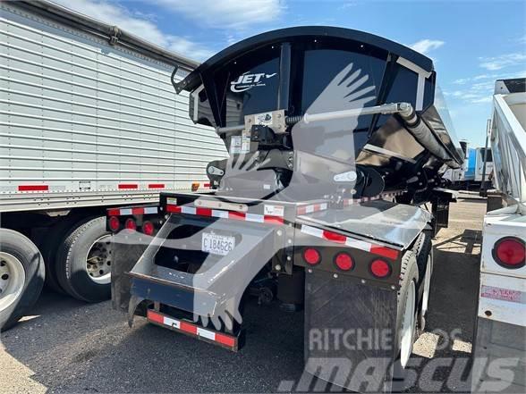 2023 Jet late model 40' air ride side dump, electric roll o
