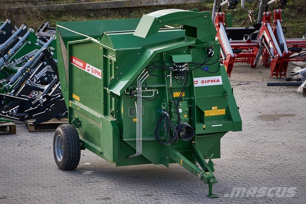 Sipma KRUK RB1500 Bale shredder, feeder, hay spreader, 2021, 59-900