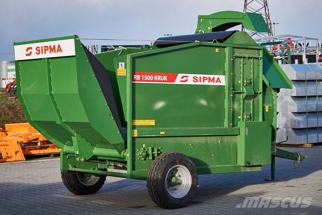 Sipma KRUK RB1500 Bale shredder, feeder, hay spreader, 2021, 59900