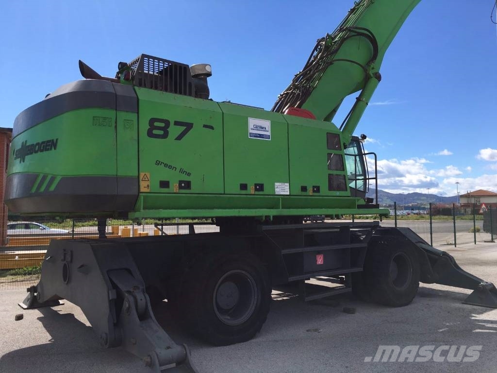 Used Sennebogen 870m harbour cranes Year 2005 Price 340,373 for