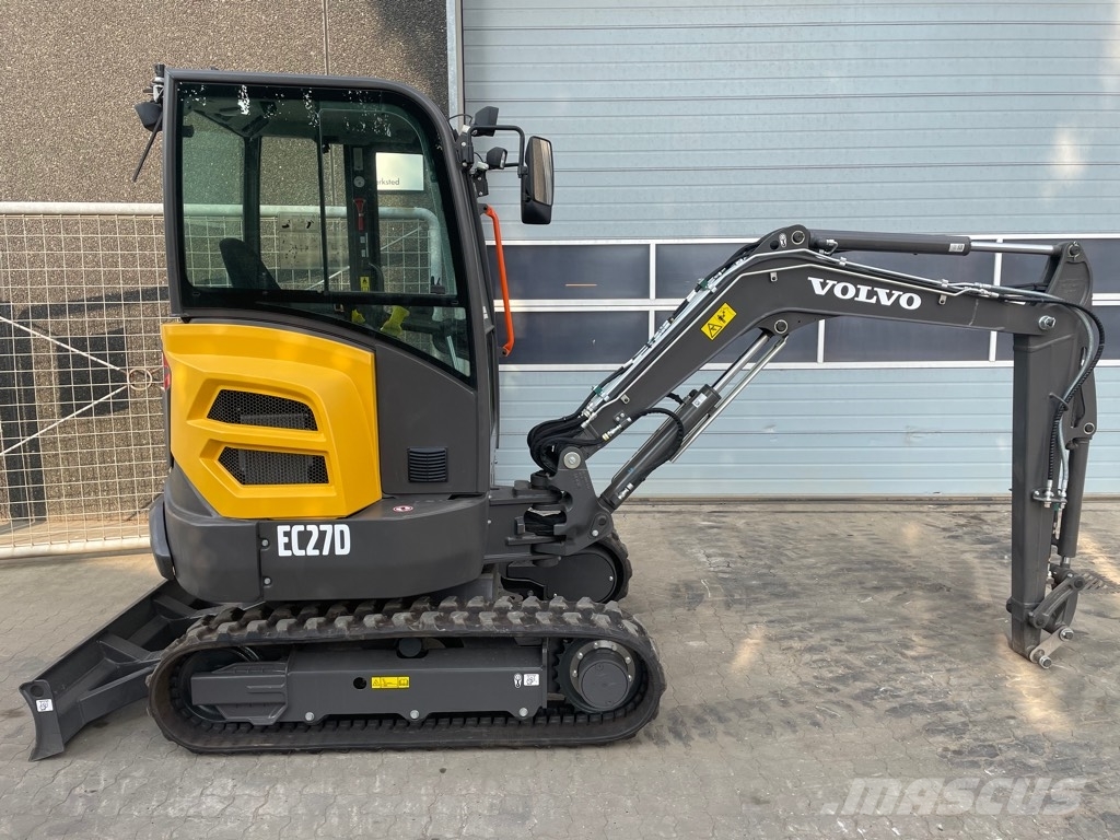 Volvo EC27D, 2022, Dänemark - Gebrauchte Minibagger