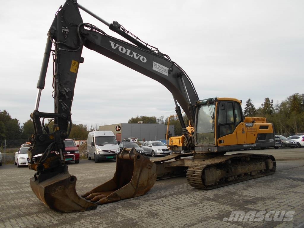 Экскаватор volvo ec250dl