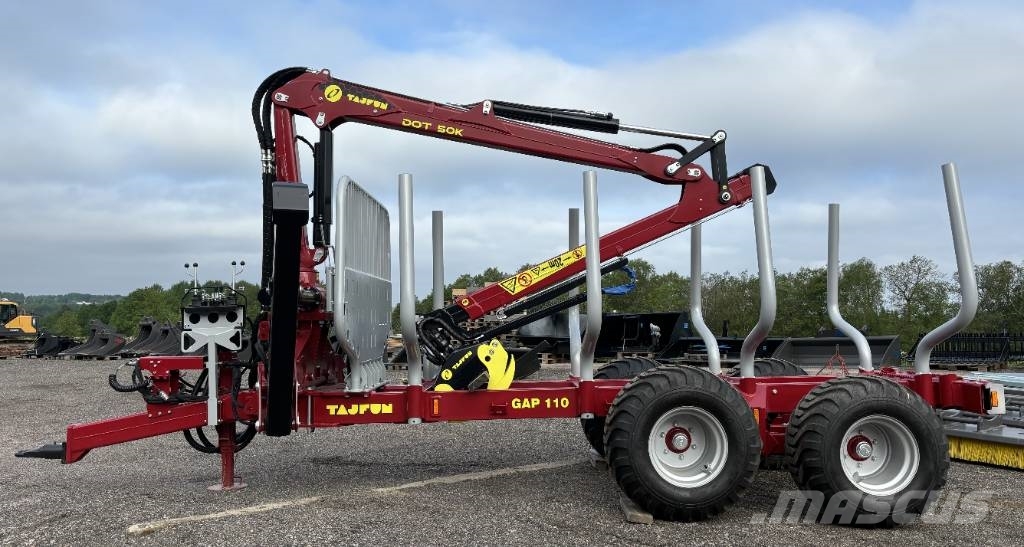 Tajfun GAP 110 Huggarvagn med kran DOT 50K, 2024, Vårgårda, Västra 