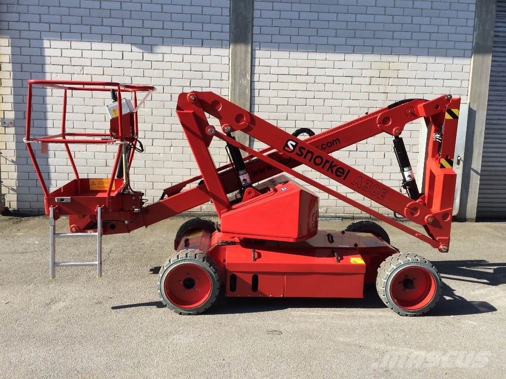Used Snorkel A38E, 13,5m, electric, new, articulating boom lift