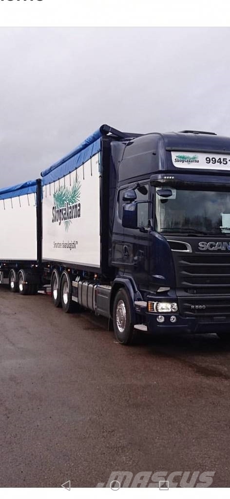 Used Scania R 580 6x2 Wood Chip Trucks Year 2017 Price Us