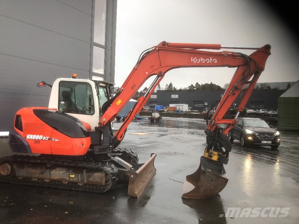 Used Kubota KX0803 mini excavators 7t 12t Year 2012 Price 62,503