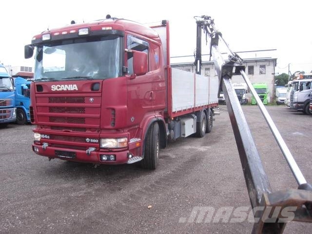 Scania R164 580 6x2, 2001, Estonia - Used crane trucks ...