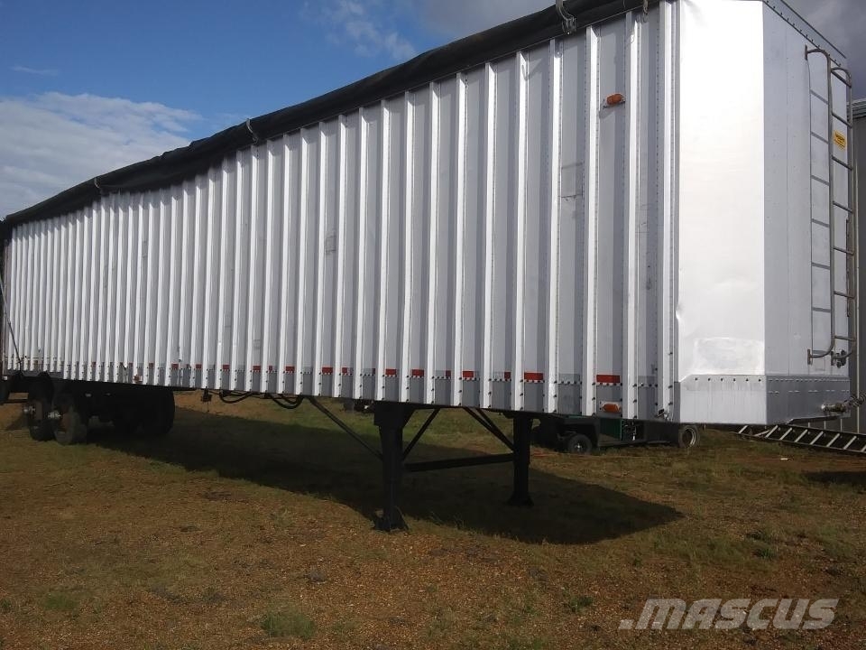 Nabors Walking floor, 1997, United States Used wood chip trailers