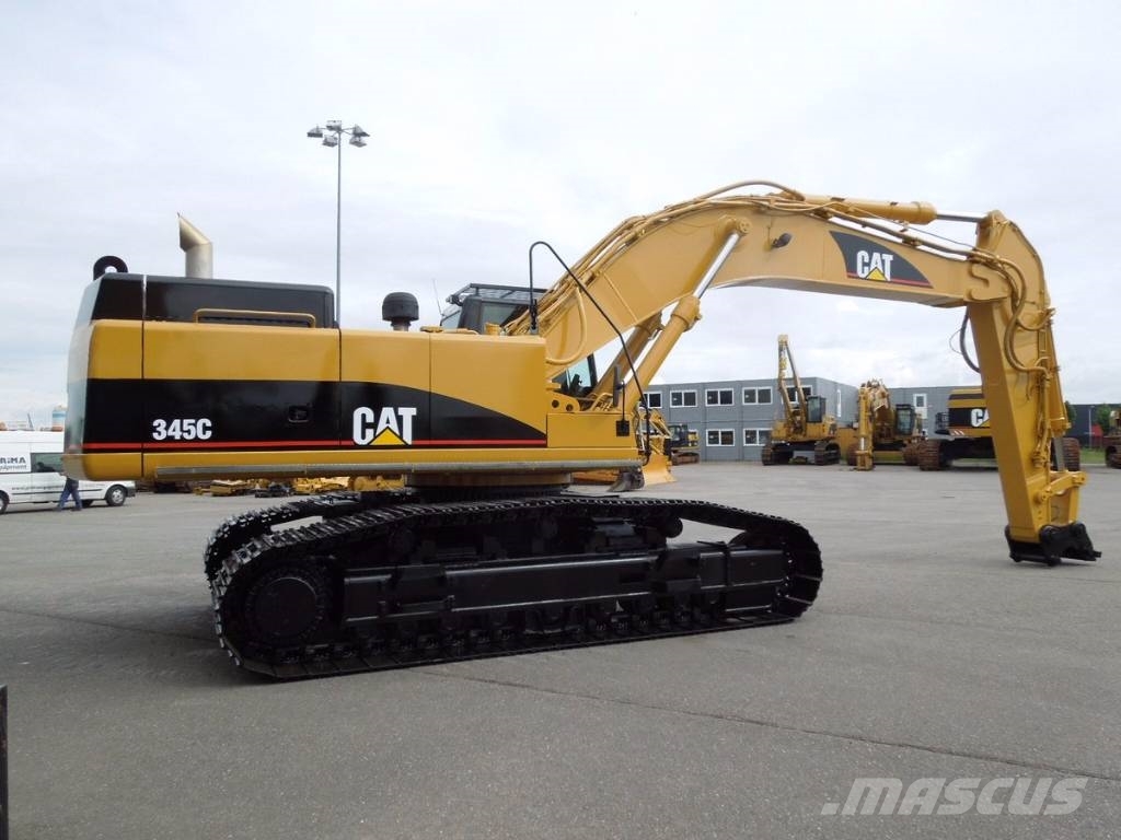 Used Caterpillar 345clvg crawler excavators Year 2006 Price