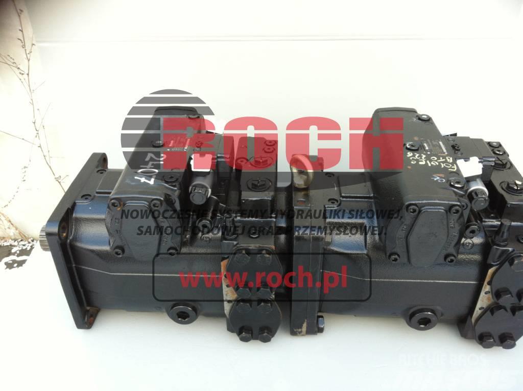 Tana OY  G450 G500 Rexroth Pompa Pump A4V+A4V