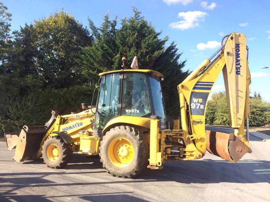 Used Komatsu WB 97 R backhoe loaders Year 2007 Price 31,448 for sale
