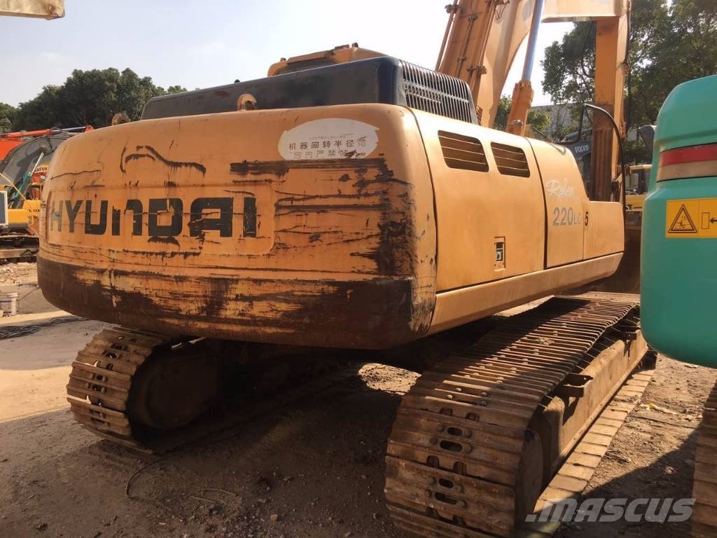 Hyundai 220 экскаватор