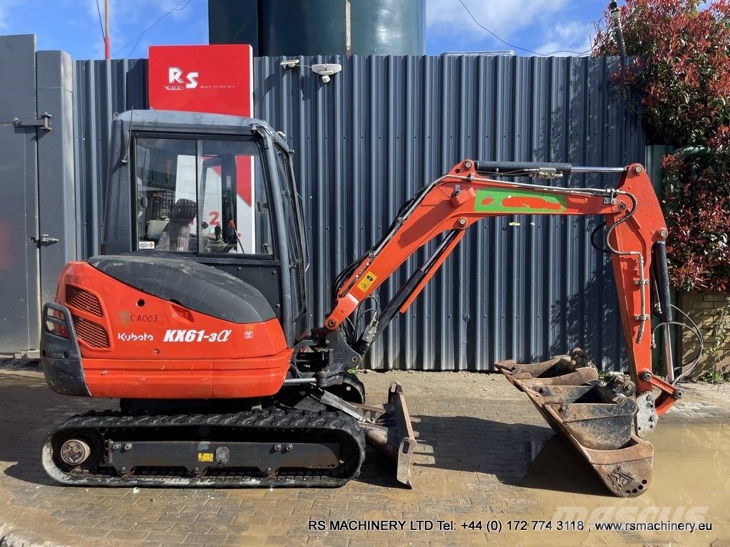 Kubota KX 613 2.6t MINI EXCAVATOR / DIGGER 2212 hours, 2015, Luton