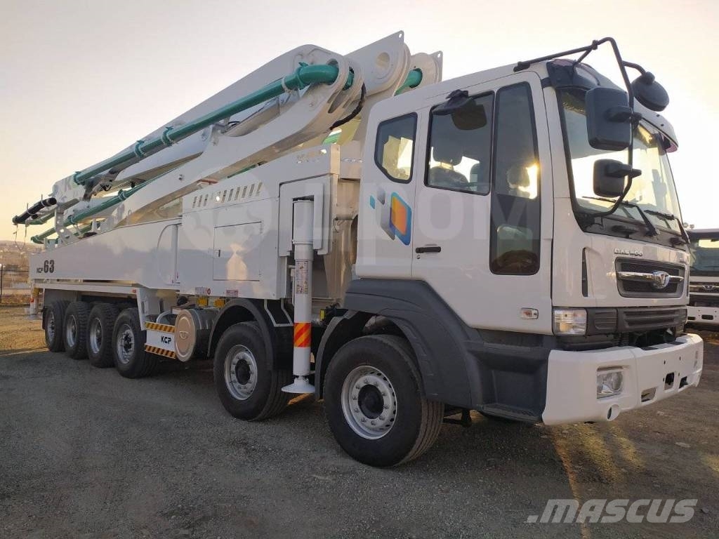 Автобетононасос daewoo novus