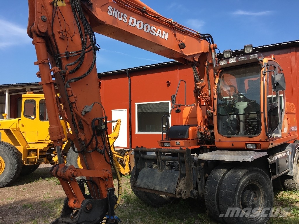 Used Doosan DX 140 W Wheeled Excavators Year 2007 For Sale Mascus USA