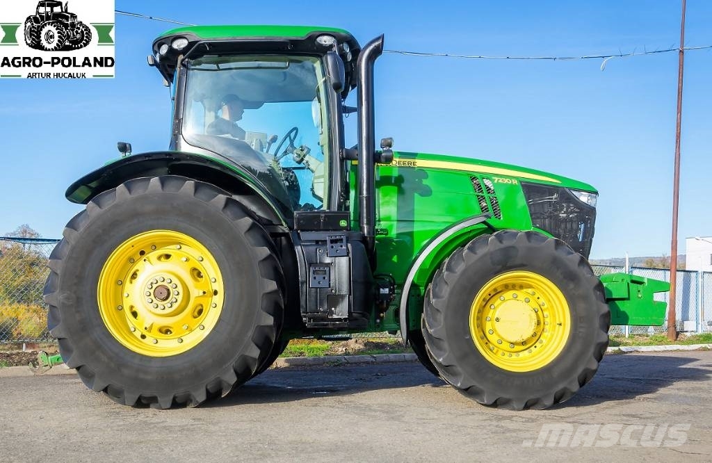 John Deere 7230 R POWER QUAD PLUS 2014 ROK MOTOR 9 L, 2014