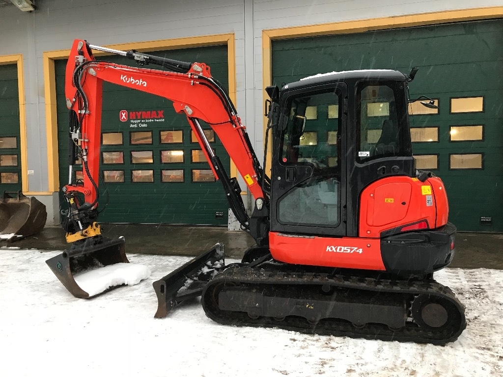 Used Kubota KX057 KGL mini excavators