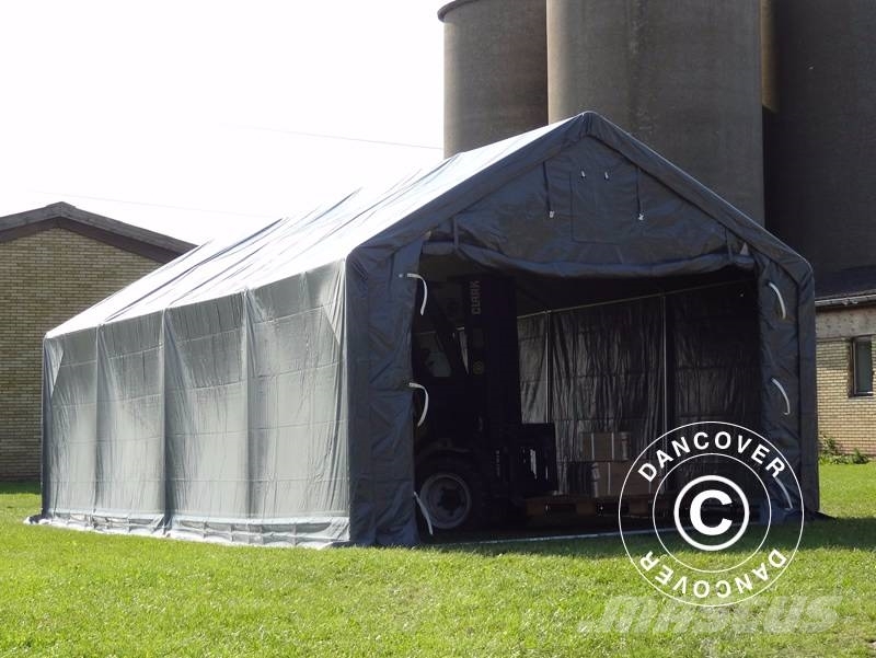 Dancover Storage Shelter 4x8x2x3,1 m PVC Telthal Telt, 2017, Denmark
