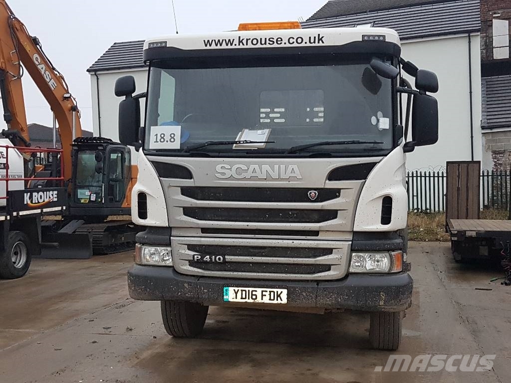 Капот scania p