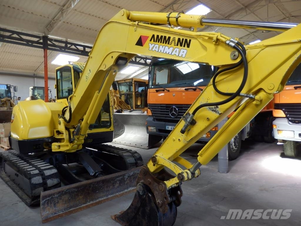 Used Yanmar Vio 75 A mini excavators 7t 12t Year 2007 Price 37,137