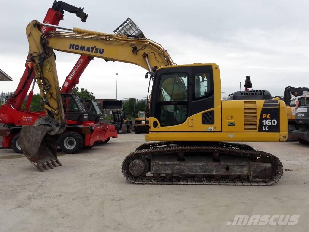Komatsu Pc160lc 8 2012 Tui Ispanya Paletli Ekskavatorler Mascus Turkiye