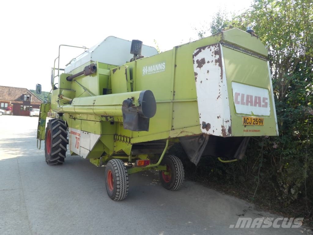 Claas Dominator 76, 1985, United Kingdom - Used combine harvesters ...