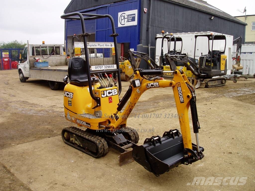 Used JCB 8008 CTS mini excavators