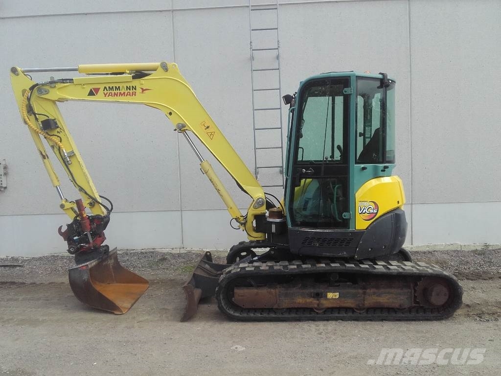 Used Yanmar vio55 mini excavators