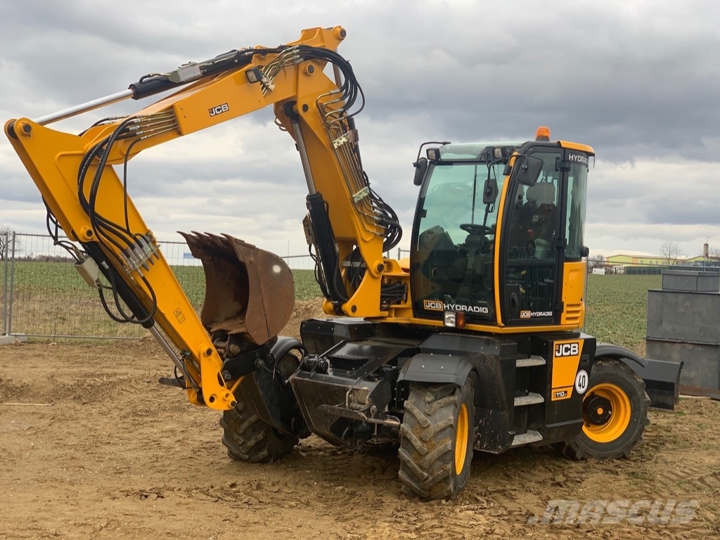 Used JCB 110W Hydradig wheeled excavators Year 2017 Price 94,595 for