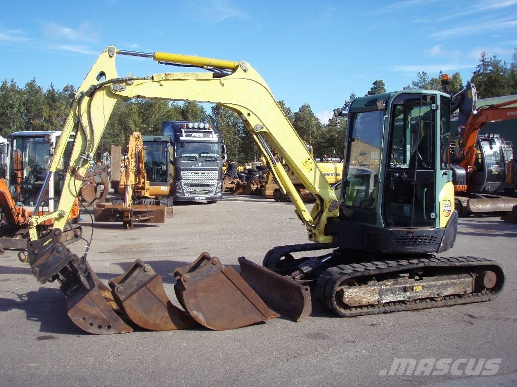 Yanmar Vio 55, Sweden, 31,864, 2007 mini excavators