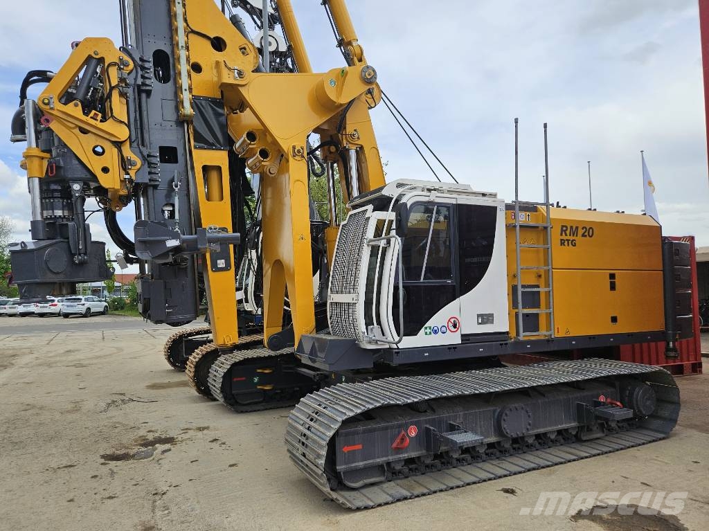 Rtg Bohrgerät / Drilling Rig RM 20 with DTH Hammer | Drehbohrgeräte ...