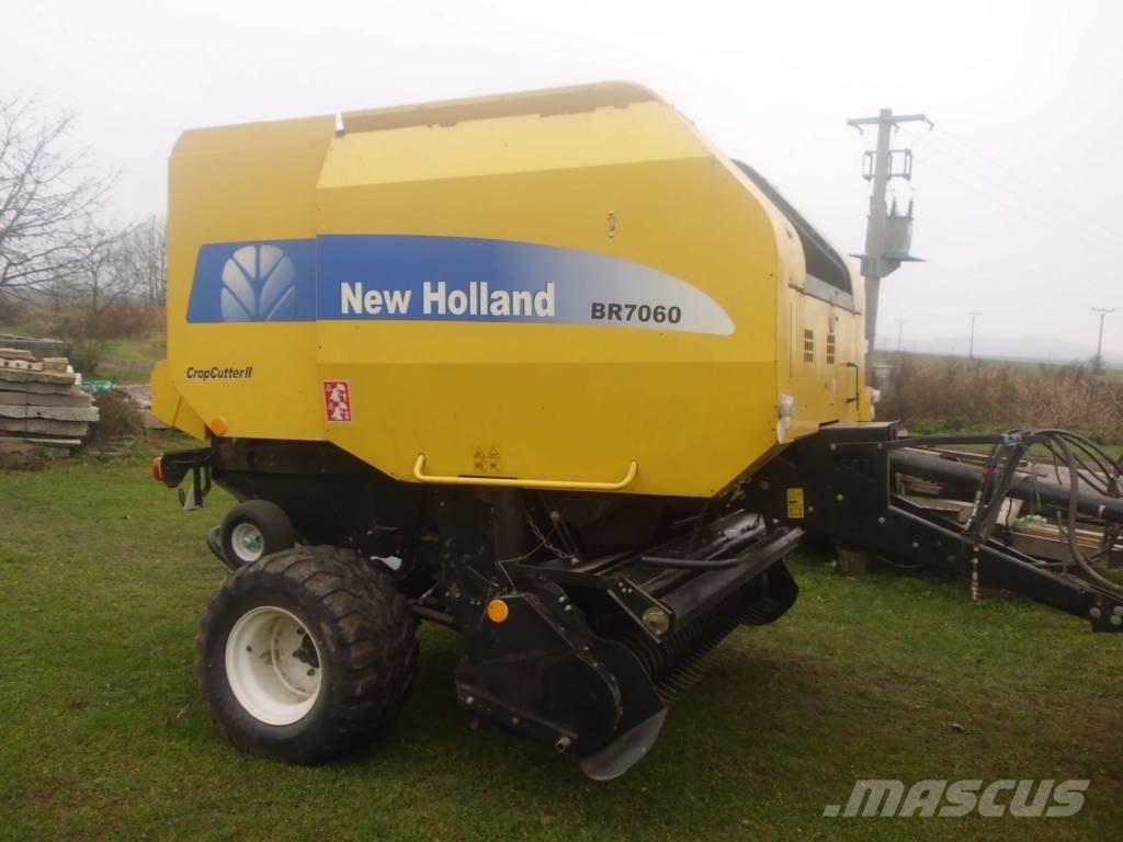New Holland BR7060, 2013, Round balers ...