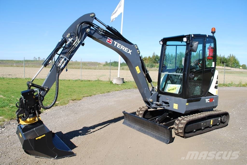 Used Terex TC372 Minigrävare mini excavators