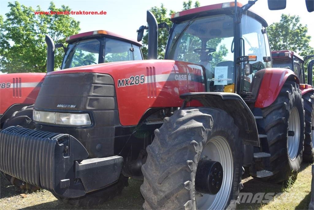 Used Case IH MX 285 Magnum tractors Year 2005 Price 43,565 for sale