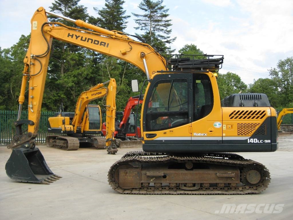 Hyundai 140LC-9A, 2014, Crawler Excavators ...
