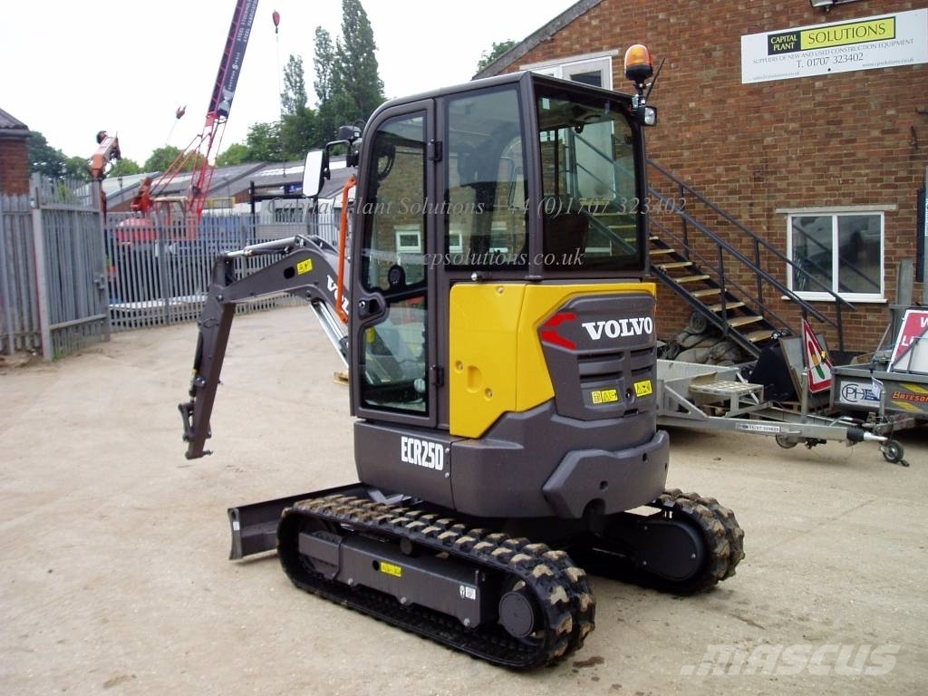 Used Volvo ECR 25D mini excavators Used Volvo ECR 25D mini excavators