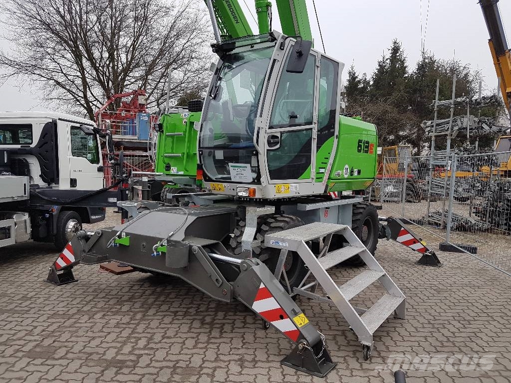 Used Sennebogen Mobilkran 613 M Serie E all terrain cranes Year 2017