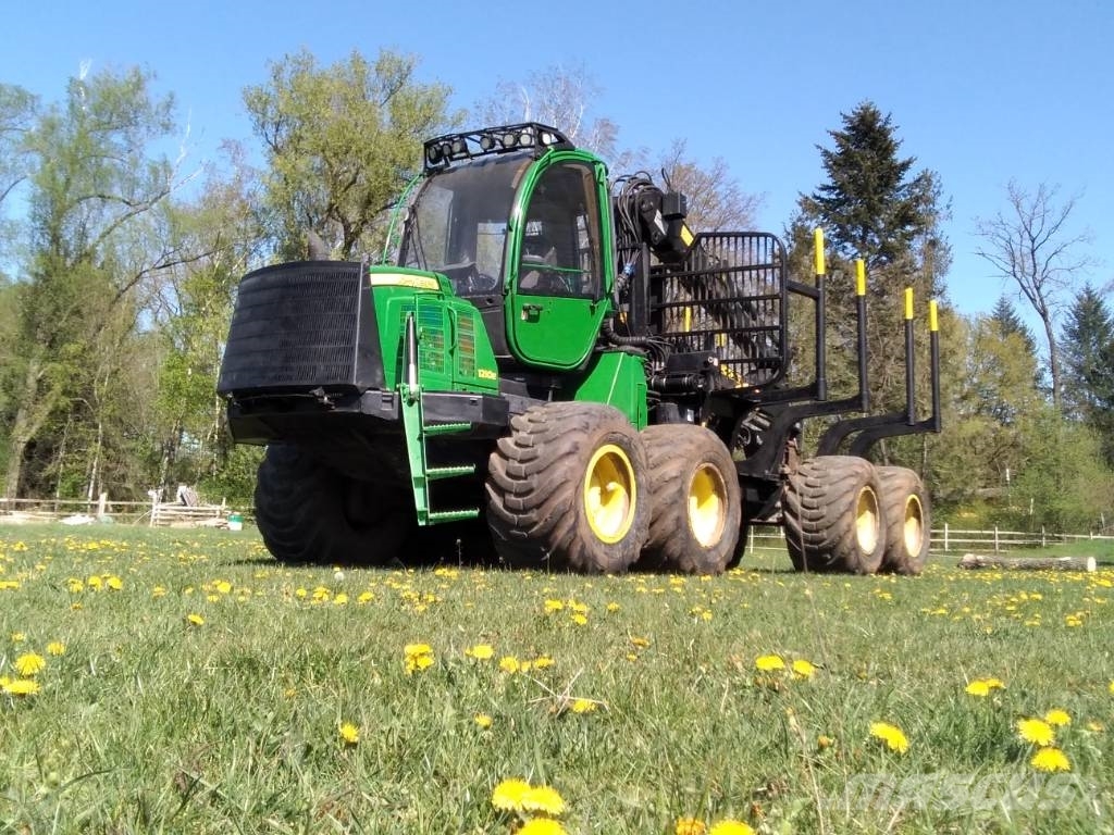 john deere 1210e forwarder