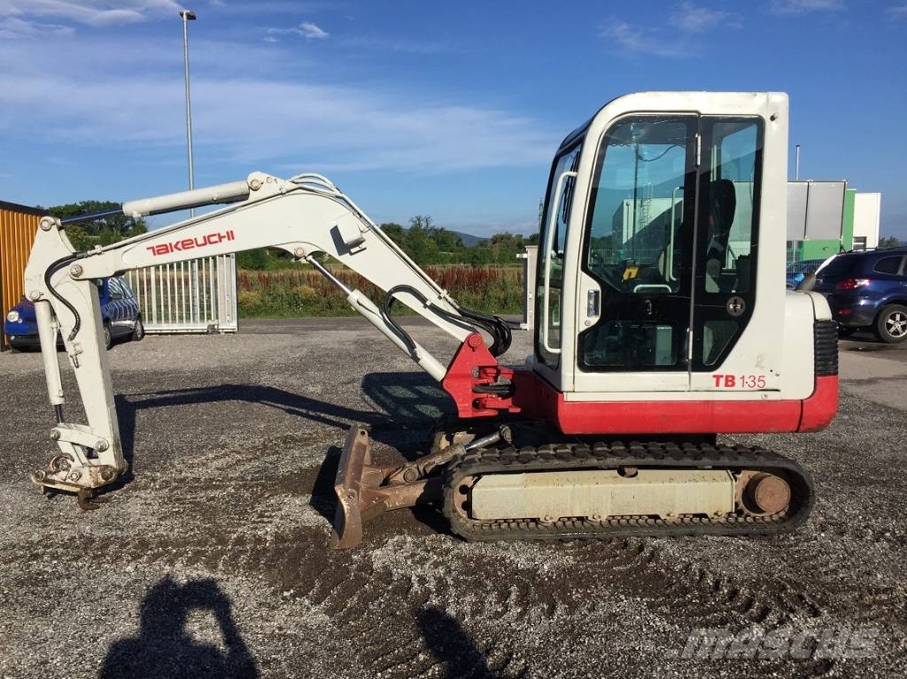 Takeuchi TB135, Austria, 1999 mini excavators