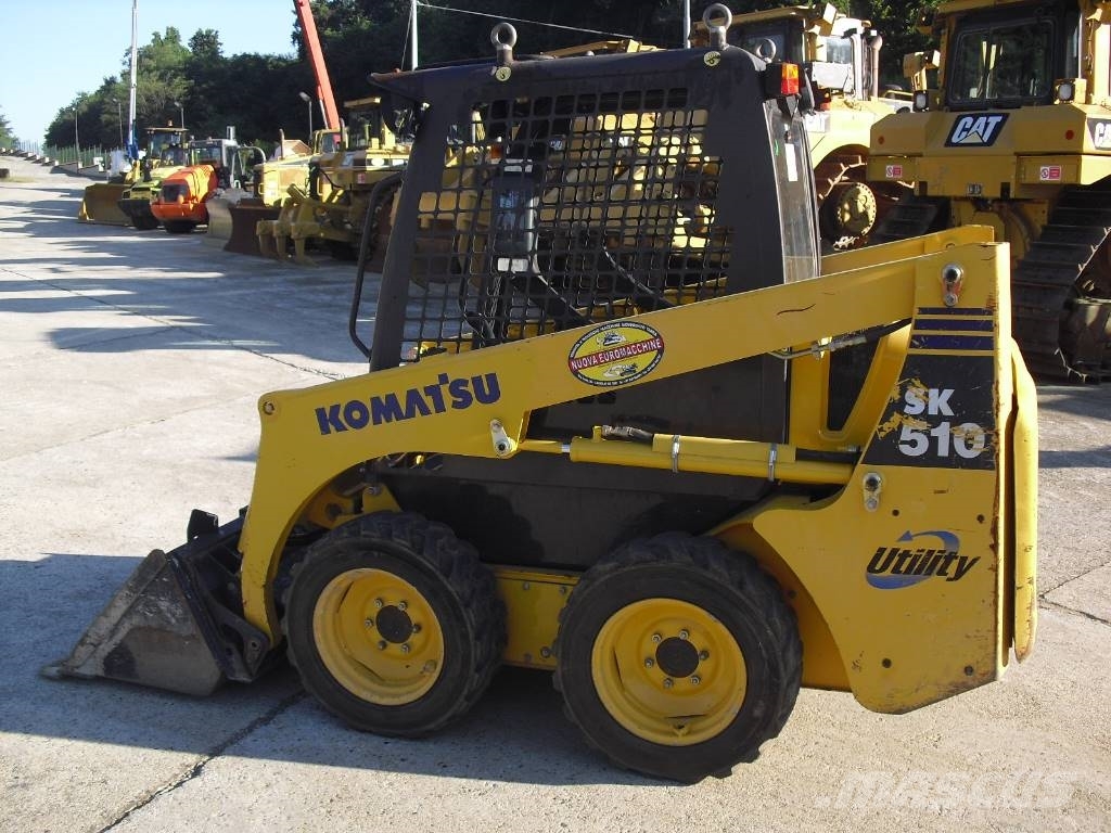 Used Komatsu sk510 skid steer loaders Year 2004 Price 11,777 for