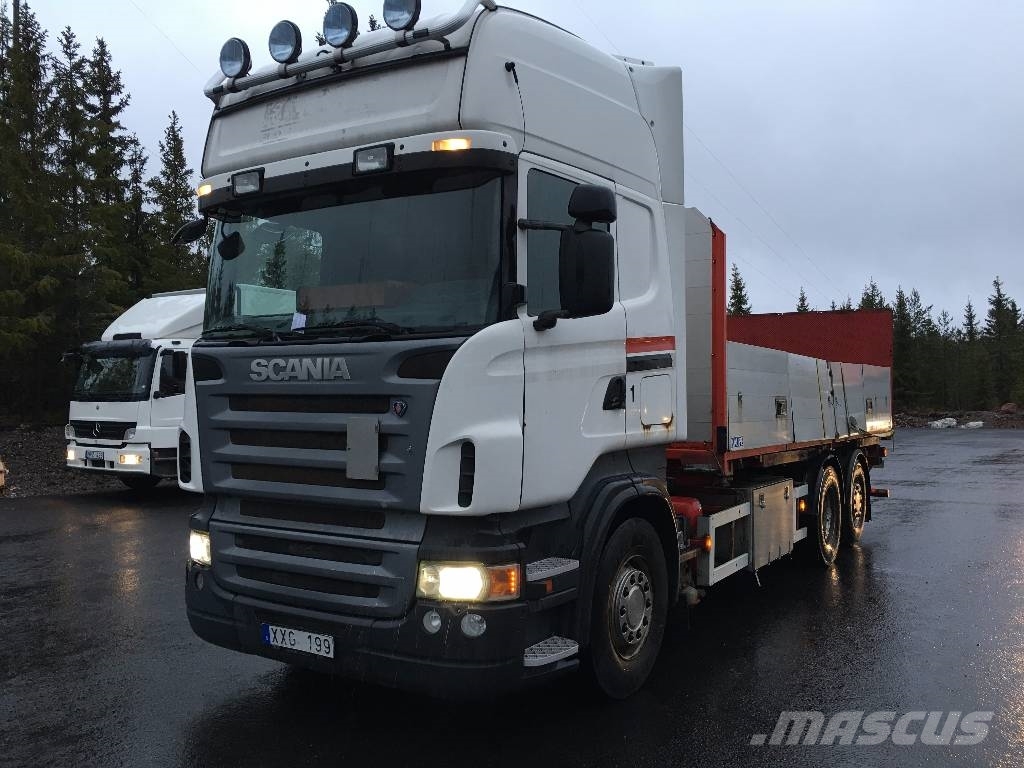 Scania R420 6x2 Truk Berbingkai Kontainer Tahun Pembuatan 2007
