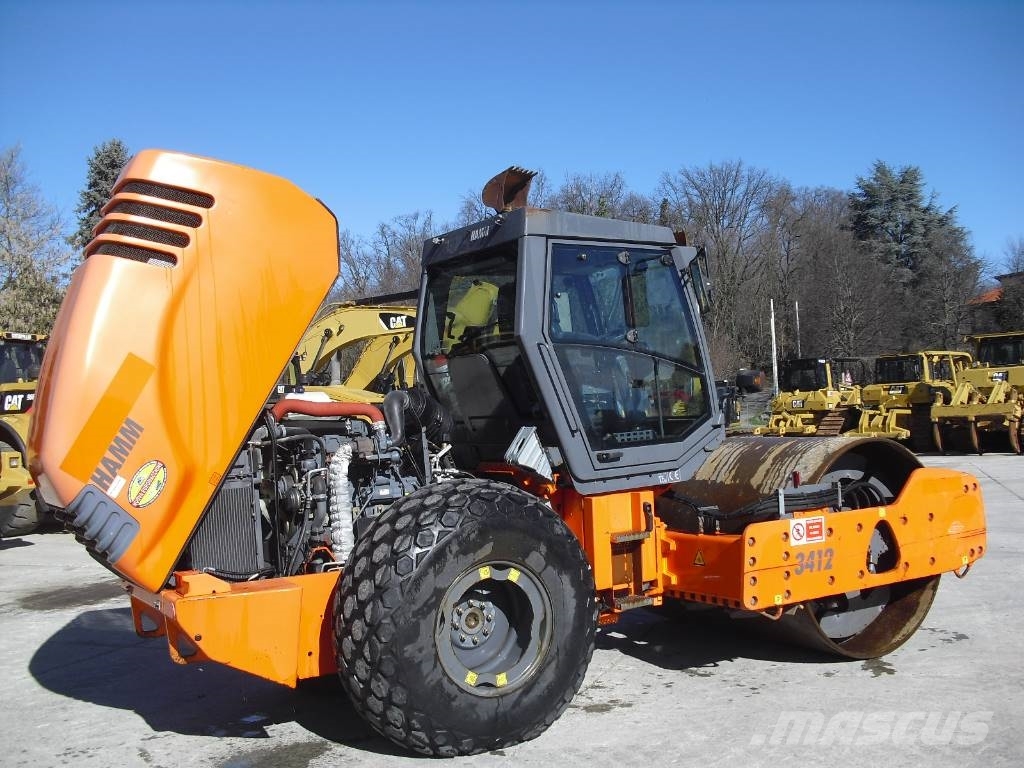 Used Hamm 3412 soil compactors Year 2008 for sale Mascus USA