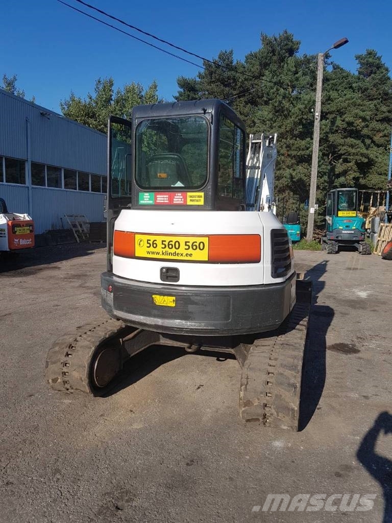Used Bobcat E50 mini excavators