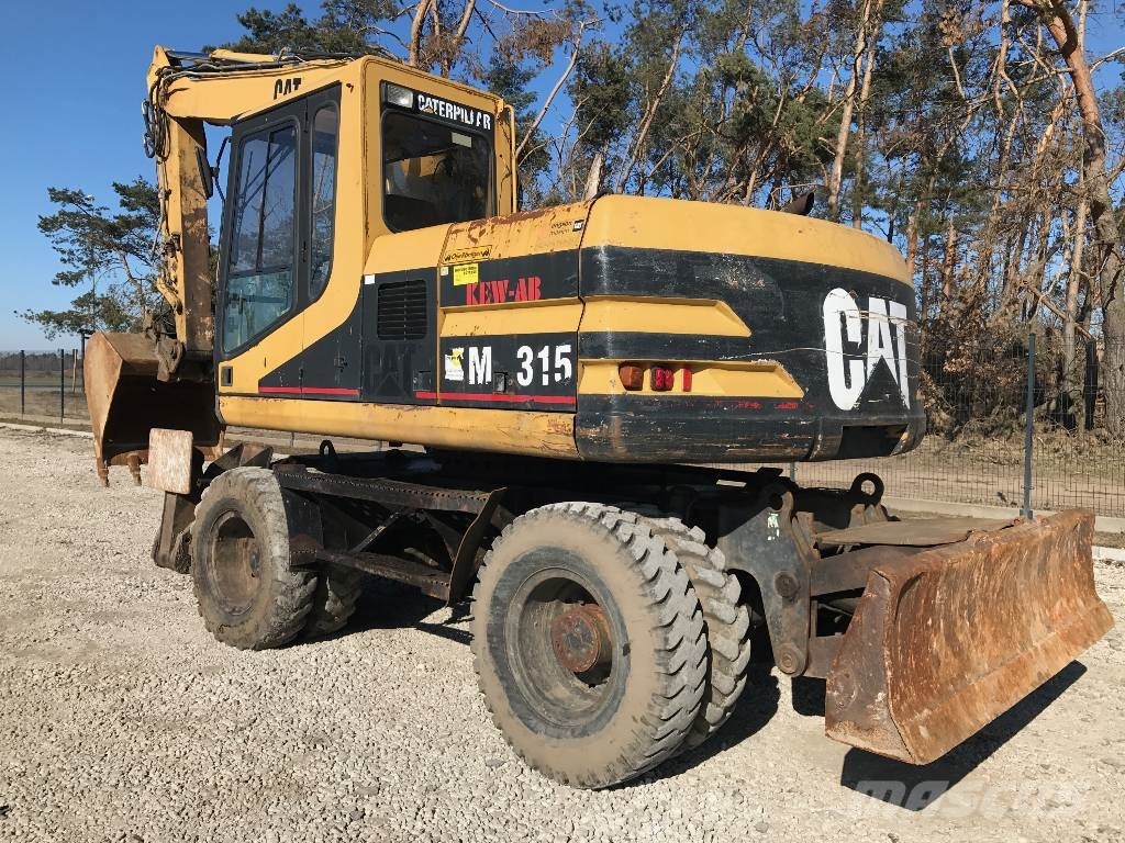 Used Caterpillar m315 wheeled excavators Year 1999 Price 18,567