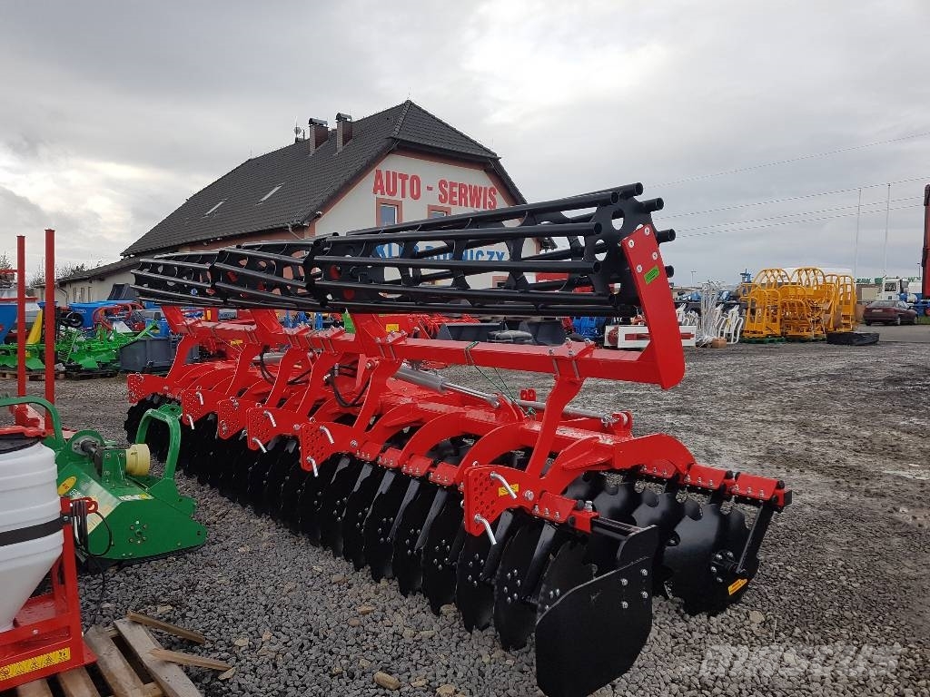 TopAgro Grano Disc harrow SHARK 5,0 +tubular roller 500mm Disc