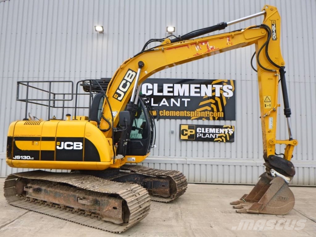 JCB JS 130 LC, 2011, Kirton Lindsey, United Kingdom Used crawler excavators Mascus UK