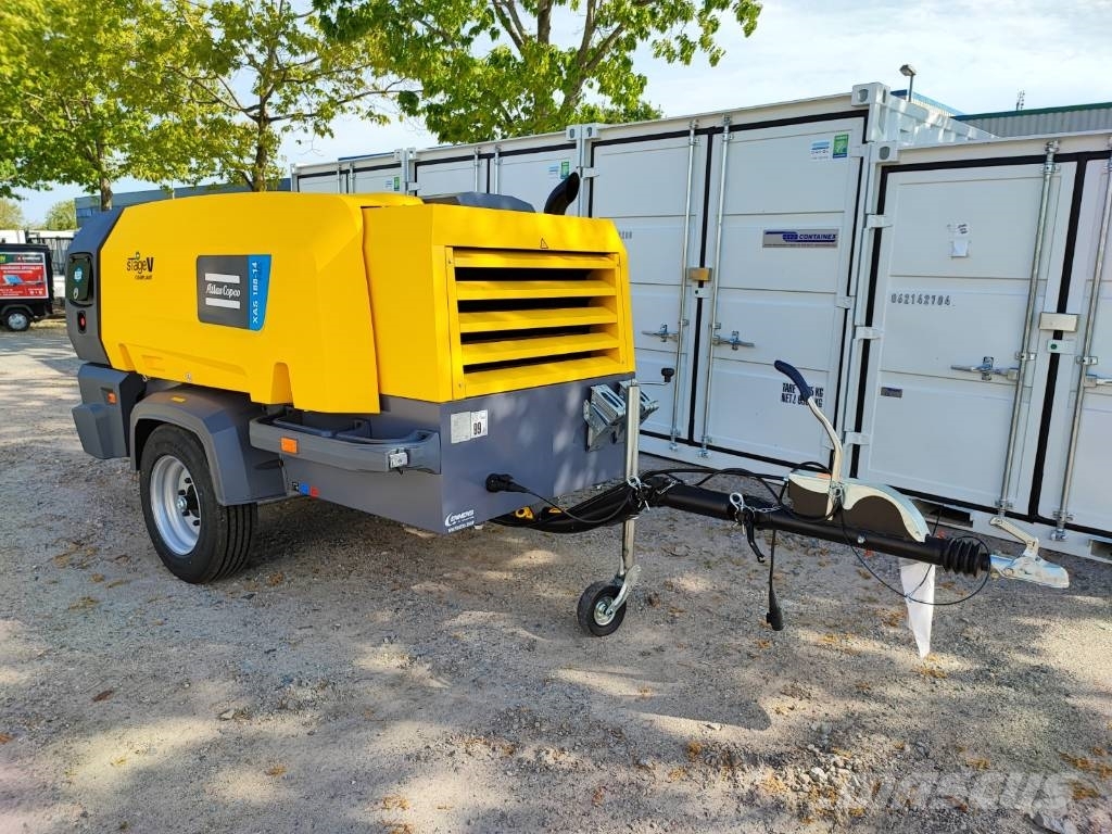 Atlas Copco XAS 188 14 JD Kompressor mobil + Nachkühler