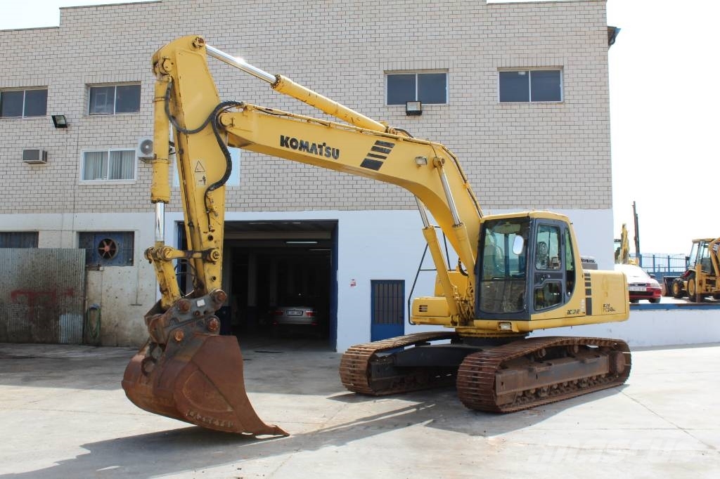 Used Komatsu PC240 NLC crawler excavators Year 2001 Price 33,172